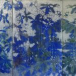 Marronniers, 2019, pigments e liant sur toile, 195cm x390